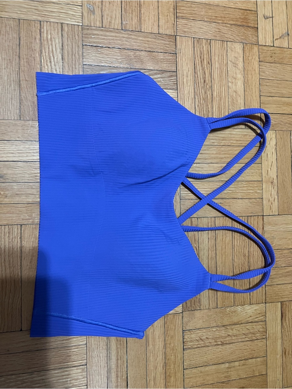 Lululemon like a cloud ribbed bra